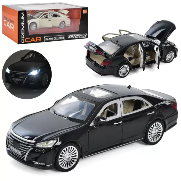 Машина AP-1863 АвтоСвіт,1:24,мет.,інерц.,відч. двері,2кольори,муз.,світло,бат.(таб.),кор.,29-15-12см