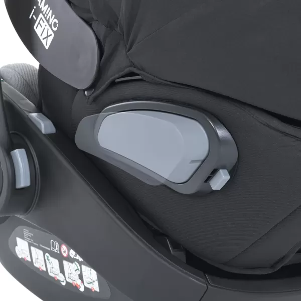 Автокрісло дитяче ME 1110 i-FIX Royal Dark Gray i-SIZE R129,зріст дит.40-87см,регул.підголівник,2ур.