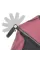 Візочок дитячий ME 1053-3 DYNAMIC PRO Dusty Rose до 22 кг,прогул.,регул.ручка,3 пол.спинки,чорн.рама