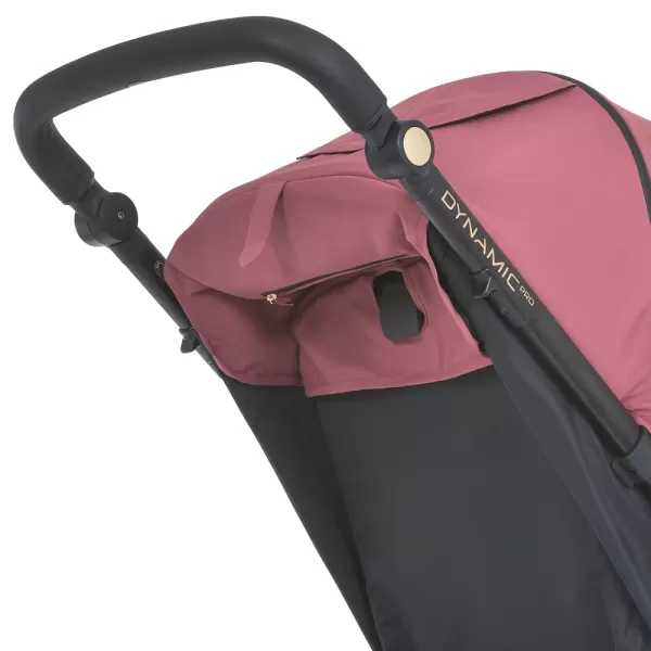 Візочок дитячий ME 1053-3 DYNAMIC PRO Dusty Rose до 22 кг,прогул.,регул.ручка,3 пол.спинки,чорн.рама