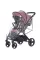 Візочок дитячий ME 1053-3 DYNAMIC PRO Dusty Rose до 22 кг,прогул.,регул.ручка,3 пол.спинки,чорн.рама