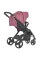 Візочок дитячий ME 1053-3 DYNAMIC PRO Dusty Rose до 22 кг,прогул.,регул.ручка,3 пол.спинки,чорн.рама