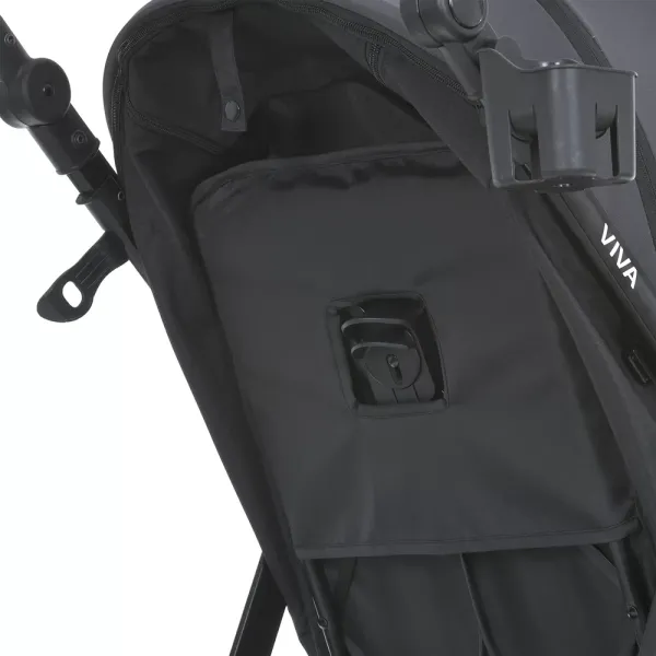 Візок дитячий M 5723 VIVA Ash gray прогулянковий, регул. ручка, алюміній, сірий.