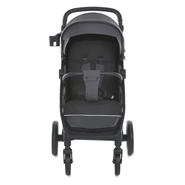 Візок дитячий M 5723 VIVA Ash gray прогулянковий, регул. ручка, алюміній, сірий.