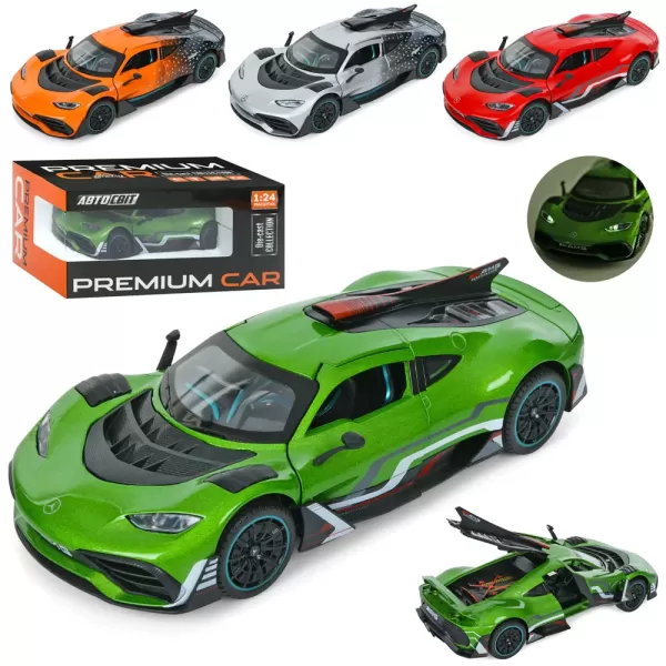 Машина AP-2040 АвтоСвіт,1:24,мет.,інерц.,відч.двері/багажник,гум.колеса,2види,2кольори,муз.,світло,