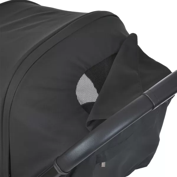Візок дитячий ME 1118  MUSE Black до 22кг, прогулянковий, регул.ручка, 3 пол.спинки,чорн.рама,чорний