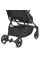 Візок дитячий ME 1118  MUSE Black до 22кг, прогулянковий, регул.ручка, 3 пол.спинки,чорн.рама,чорний