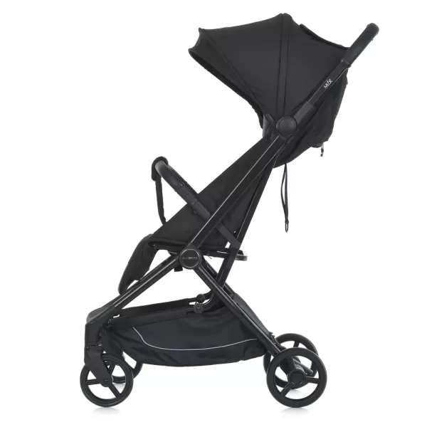 Візок дитячий ME 1118  MUSE Black до 22кг, прогулянковий, регул.ручка, 3 пол.спинки,чорн.рама,чорний