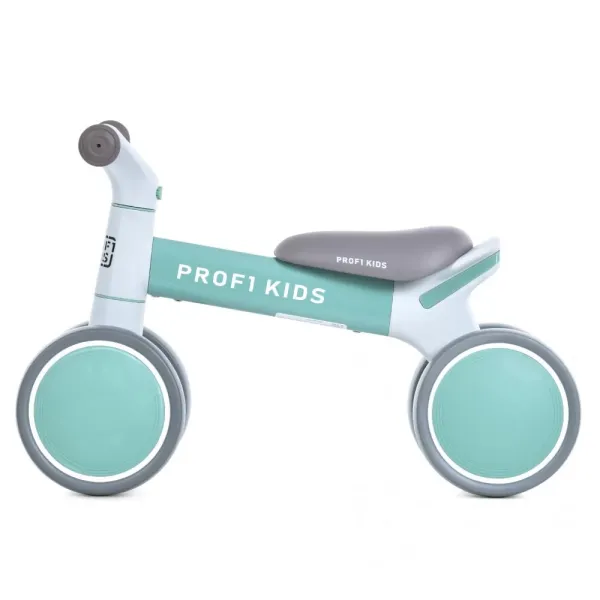 Біговел дитячий PROFI KIDS 7 д. MBB 1014-3 4 колеса EVA, алюм. рама, зелений
