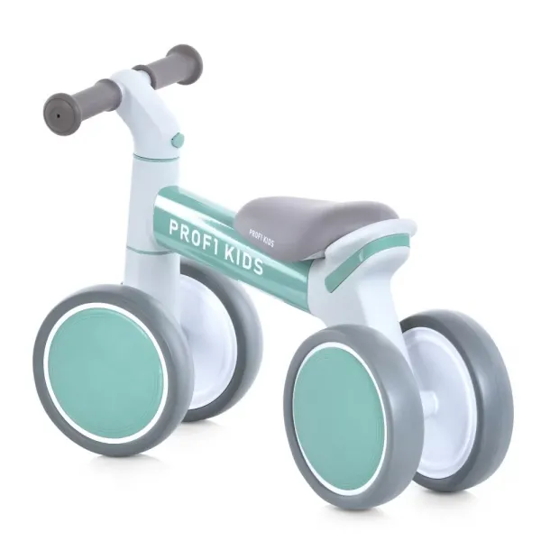 Біговел дитячий PROFI KIDS 7 д. MBB 1014-3 4 колеса EVA, алюм. рама, зелений