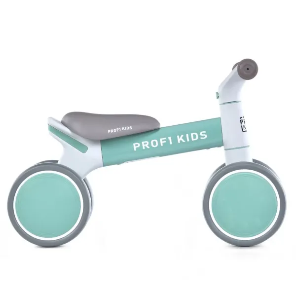 Біговел дитячий PROFI KIDS 7 д. MBB 1014-3 4 колеса EVA, алюм. рама, зелений