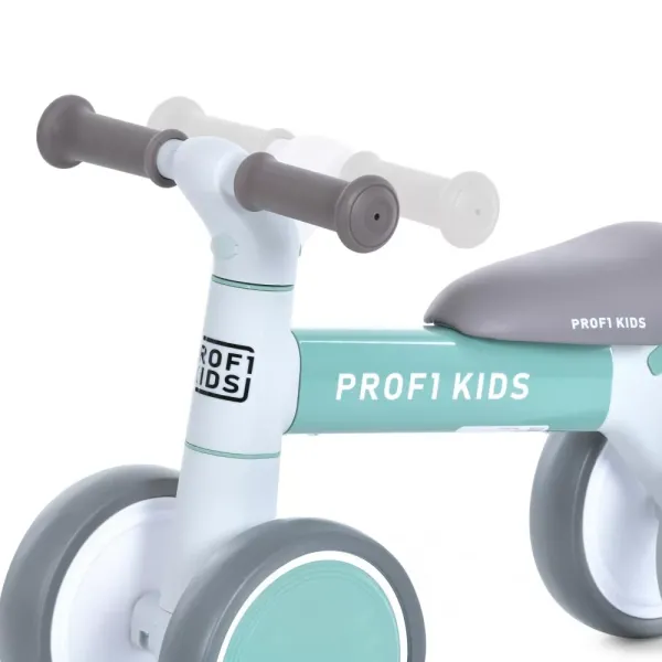Біговел дитячий PROFI KIDS 7 д. MBB 1014-3 4 колеса EVA, алюм. рама, зелений