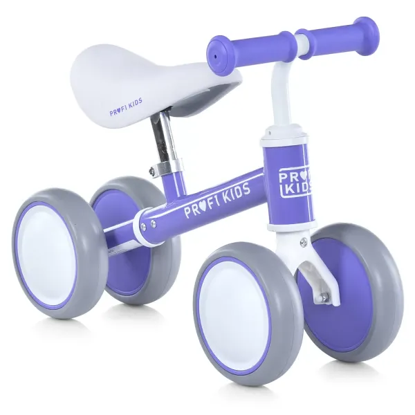 Біговел дитячий PROFI KIDS 6 д. MBB 1017-5 4 колеса EVA,сталева рама, лавандовий