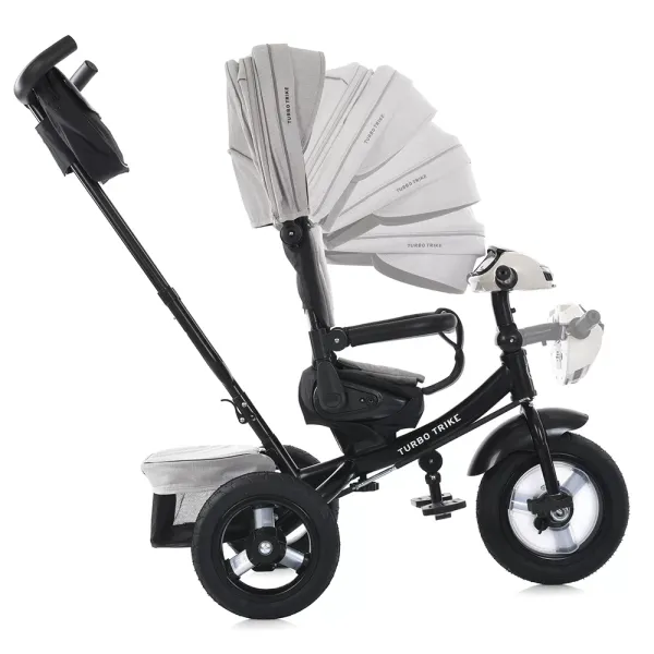 Велосипед MT 1007-12 3 кол.гума(12/10),оберт.сид.,3-точк.рем.безп.,USB/ВТ,пульт,світло,сумка,бежевий