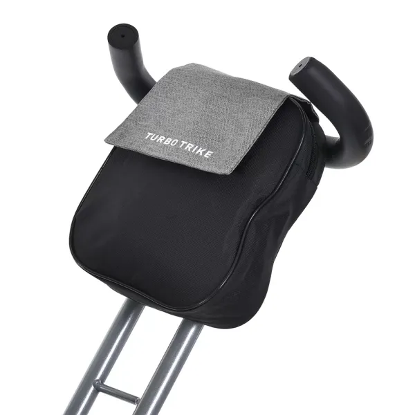 Велосипед MT 1007-8 3кол.гума(12/10),оберт.сид.,3-точ.рем.безп.,USB/ВТ,пульт,світло,сумка,світло-сір