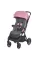 Візок дитячий ME 1127-S BEYA Blush Pink прогулянковий, до 22 кг, PU колеса, чохол, рожевий.