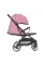 Візок дитячий ME 1127-S BEYA Blush Pink прогулянковий, до 22 кг, PU колеса, чохол, рожевий.