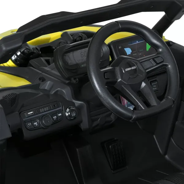 Джип M 5099EBLR-4(24V) 2,4G (радіокер.), 4 мотори 200W, 1 акум.24V7AH, EVA, шкiра, синій.