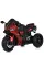 Мотоцикл M 5823ELS-3 1*12V5AH, 2*35W, MP3, TF, USB, BT, EVA, шкіра, муз., світло, фарб.червоний