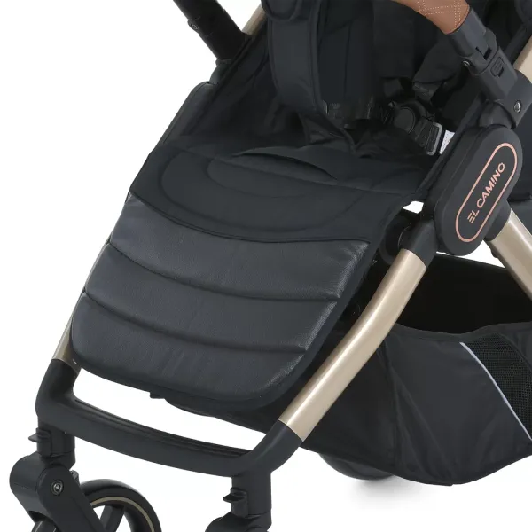 Візок дитячий ME 1053G-2 DYNAMIC PRO Special Black до 22кг,прогул.,регул.ручка,3пол.спинки,зол.рама.