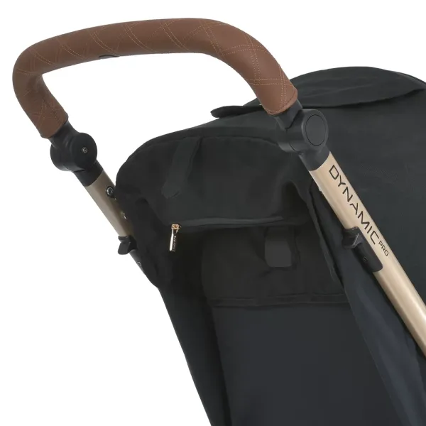 Візок дитячий ME 1053G-2 DYNAMIC PRO Special Black до 22кг,прогул.,регул.ручка,3пол.спинки,зол.рама.