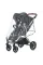 Візок дитячий ME 1053G-2 DYNAMIC PRO Special Black до 22кг,прогул.,регул.ручка,3пол.спинки,зол.рама.