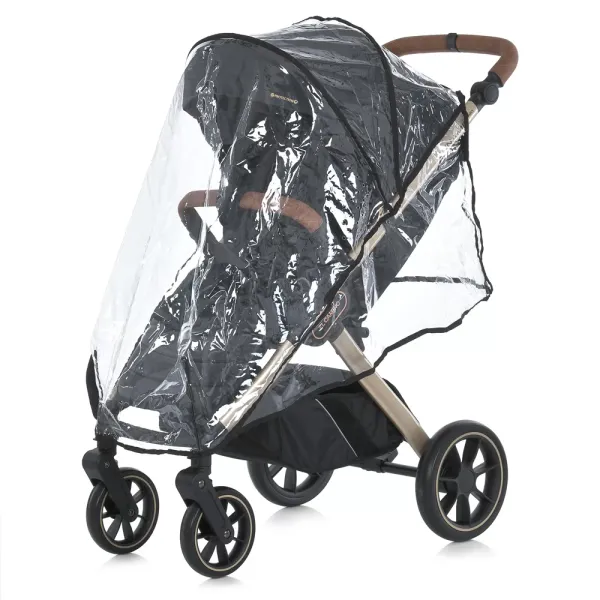 Візок дитячий ME 1053G-2 DYNAMIC PRO Special Black до 22кг,прогул.,регул.ручка,3пол.спинки,зол.рама.