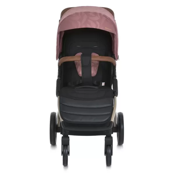 Візок дитячий ME 1053G-2 DYNAMIC PRO Special Pink до 22кг,прогул.,регул.ручка,3пол.спинки,зол.рама.