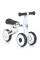 Біговел дитячий PROFI KIDS 6 д. MBB 1013-4D 3 кол. EVA, стальн. рама, склад., біло-чорний бульдог