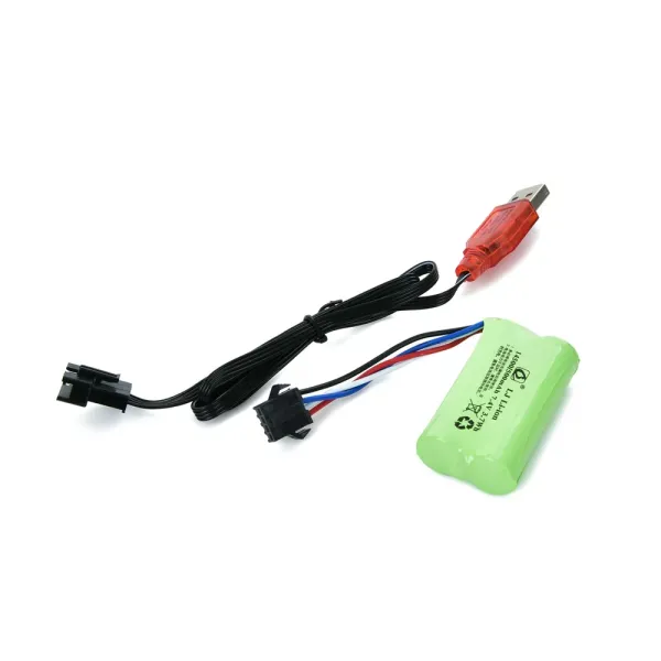 Автомат M610 акум., приціл, м'які кулі-присоски, USB, окуляри, кор., 69,5-22-15,5 см.