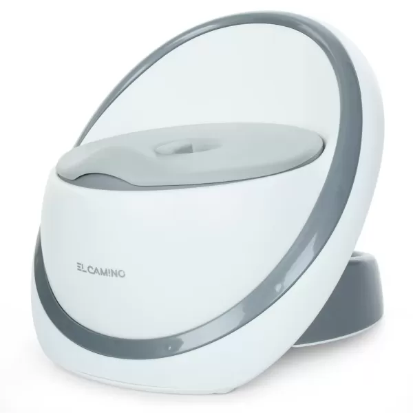 Горщик дитячий ME 1143 EGG POTTY Gray з м'якою накладкою, 34,2*32,9*29,45 см., сірий.