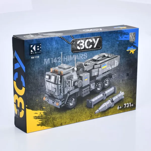 Конструктор KB 1110 військова техніка, 726 дет., кор., 30-22,5-7 см.