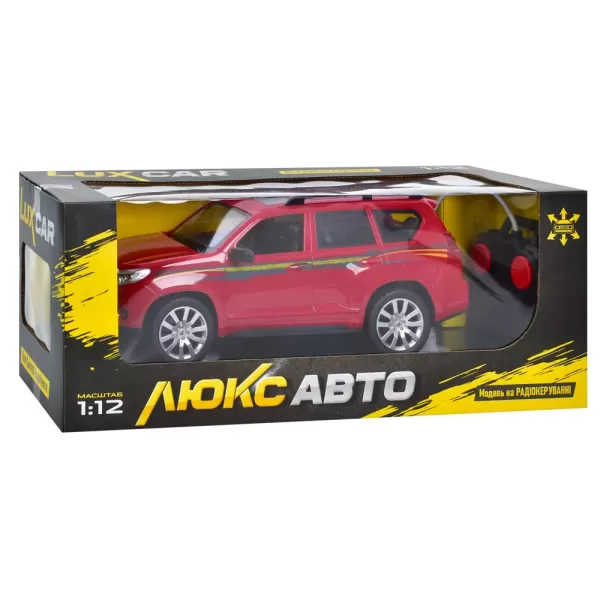 Машина M 4916 1:12, радіокер., акум., гум. колеса, 2 кольори, USB, світло, кор., 46,5-18-19 см.