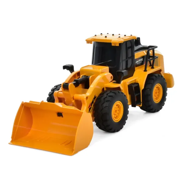 Бульдозер Z6808A радіокер., акум., USB, гум. колеса, рухомі деталі, світло, кор., 38-20,5-15 см.