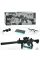 Автомат M635-1 м'які кулі-присоски 30 шт., приціл, окуляри, кор., 58-23-9 см.