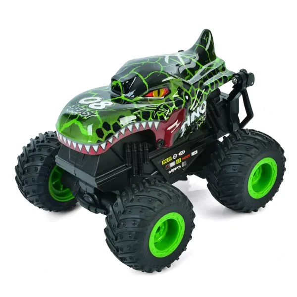 Машина UJ99-T201 радіок.2,4G,акум.,1:20,небит.корпус-диноз.,гум.колеса,USB,2кольори,муз.,світло,кор.