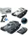 Танк G2061 радіокер., акум., 1:12, USB, 2 кольори, світло, кор., 38,5-21-19 см.