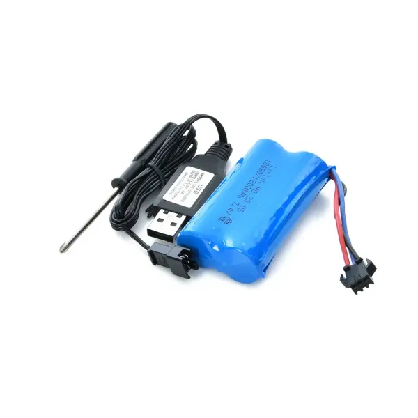 Танк G2061 радіокер., акум., 1:12, USB, 2 кольори, світло, кор., 38,5-21-19 см.