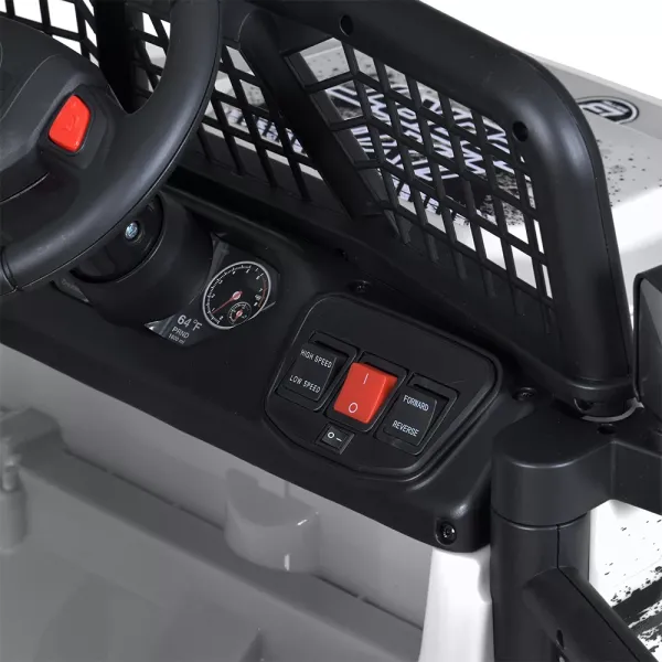 Джип M 5991EBLR-11(24V) 2,4G, 1акум.24V5AH, 4 мотора50W, BT, USB, TF, EVA, муз., світло, шкіра,сірий