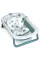 Ванночка ME 1151 PLUS Deep Green  дитяча,з термометром,вкладиш,силікон,склад.,зелений,78,3*49,3*20,5
