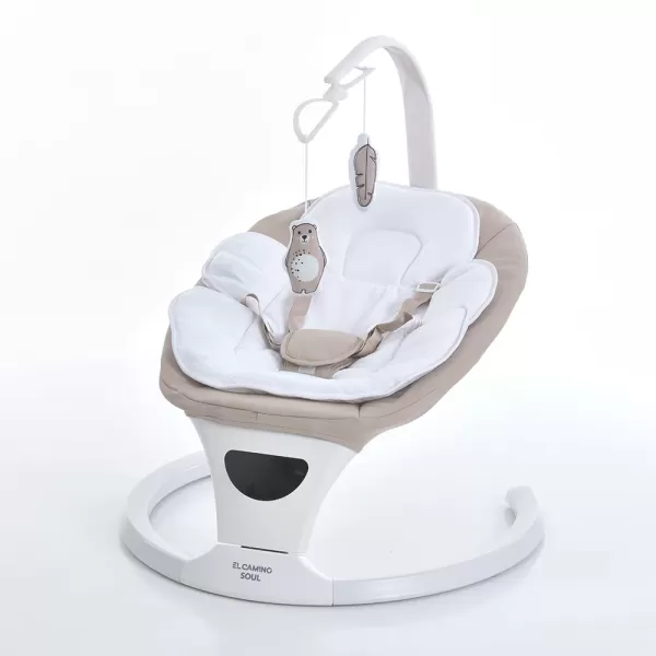 Заколисуючий центр ME 1175 SOUL Beige пульт,5швид.,таймер,12мел.,Bluetooth,APP,сенсор закол.,бежевий