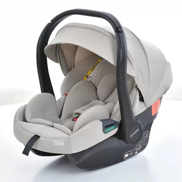 Автокрісло дитяче ME 1186 i-KEEP Melange Jet Black i-SIZE R129, зріст дитини 40-87 см., чорний.
