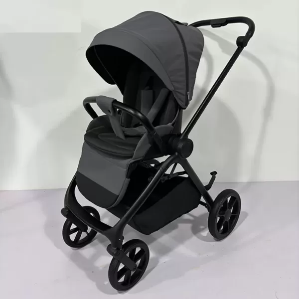 Візок дитячий ME 1191 CHLOE Magnet Gray прогулянковий,регул.ручка,регул.спинки,алюм.рама,темно-сірий