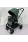 Візок дитячий ME 1191 CHLOE Smoke Green прогулянковий, регул.ручка, регул.спинки, алюм.рама, зелений