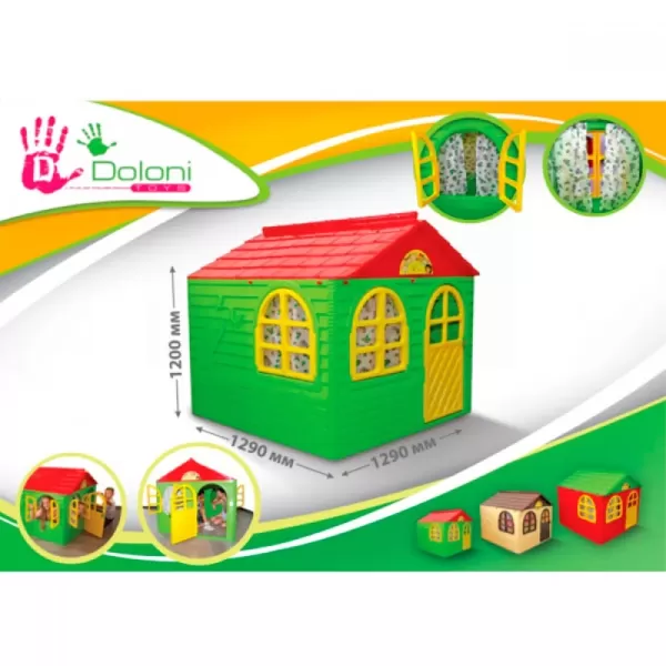 DOLONI "Будинок з шторками" артикул 02550/3