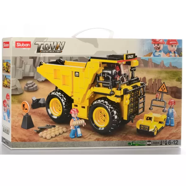 Конструктор SLUBAN M38-B0806 "Town": Кар'єрна вантажівка, 416 дет.