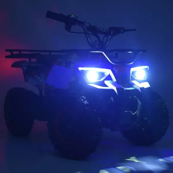Квадроцикл HB-ATV800AS-3 мотор 800W, 3 акум. 12A/12V, швид. 22 км/ч, до 65 кг, червоний.