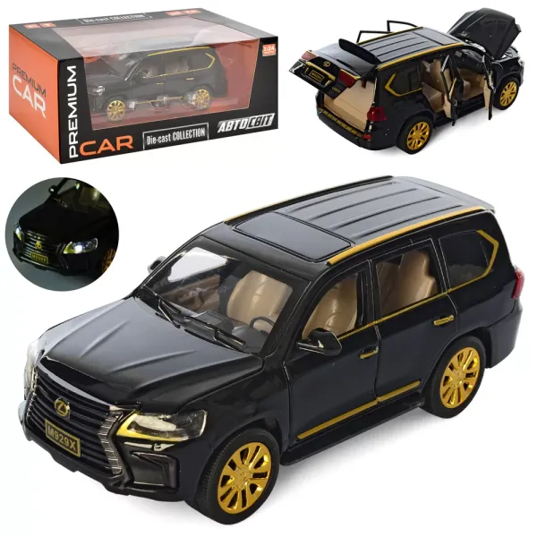Джип AP-1707 АвтоСвіт, 1:24, мет., інерц., відчин.двері, муз., світло, бат.(таб.), кор., 29-12-15см.