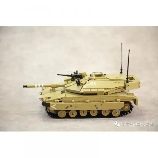 Конструктор SLUBAN M38-B1022 радіокер., танк, 937 дет., 42,5-38-12,4 см.