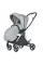 Візок дитячий ME 1078 VERSA Melange Gray прогулян., книжка, кол. 4 шт., чохол, хром. рама, сірий.
